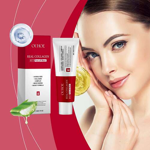 OUHOE Collagen Peel-Off Mask - Nourishing and Hydrating Mask