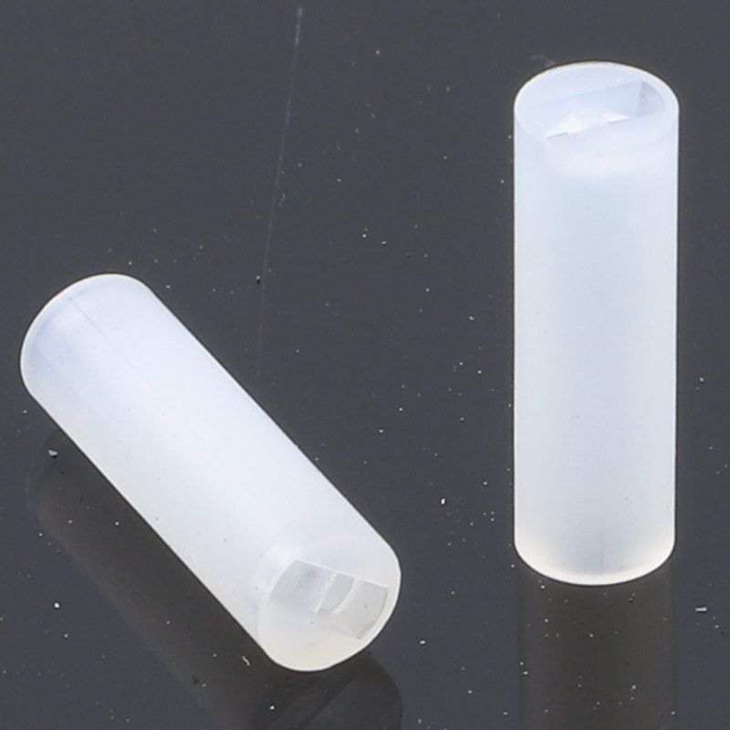 厂家圆形料LED离子柱尼龙LEDLED隔离间隔柱二极管绝隔缘柱4MM/塑5