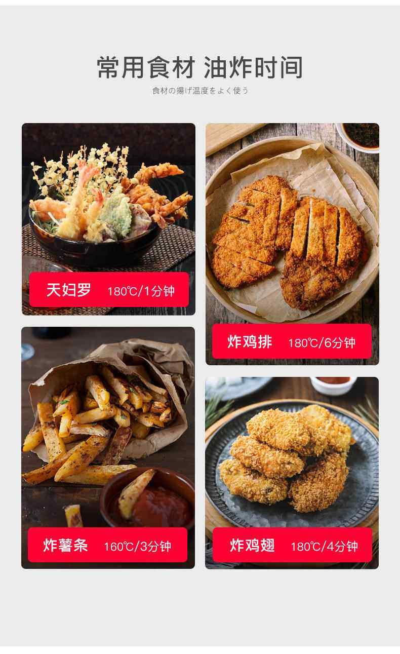 Фритюрница 日式天妇罗油炸锅家用小迷你深控油温燃气瓦斯省油日本小型炸油锅