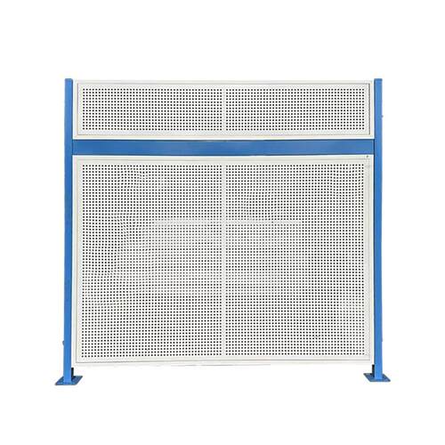 镀锌2.5米冲孔板围挡沿海地区防风围挡道路施工隔离防撞护栏网