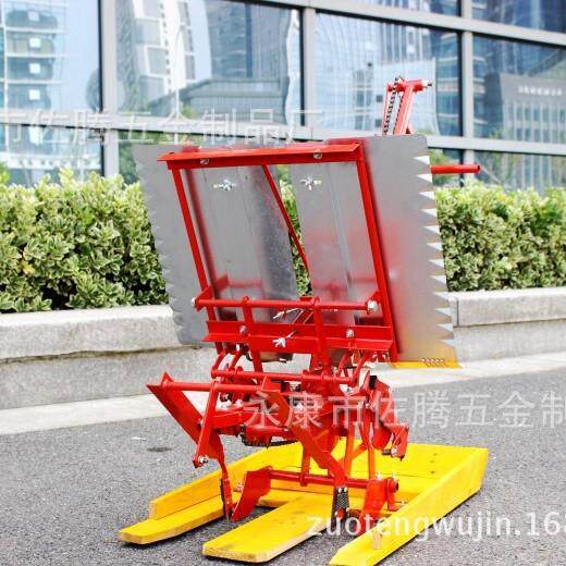 农用机械两行小型人力手摇式插秧机 水稻手动播种机直播机