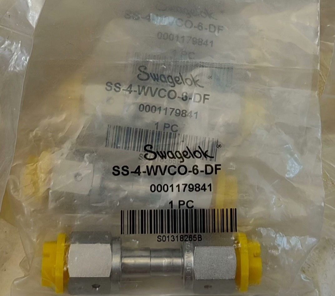 世伟洛克SS-4-WVCO-6-DF，316 不锈钢 VCO