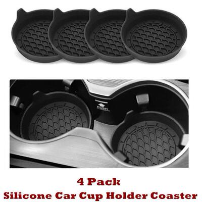 Car Cup Holder Coaster Silicone Accessories Interior Holders