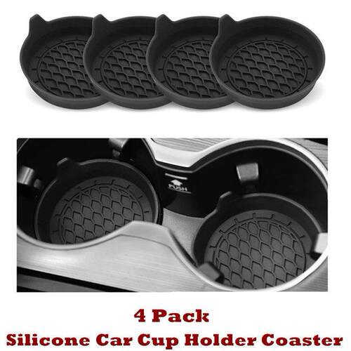Car Cup Holder Coaster Silicone Accessories Interior Holders