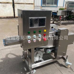 全自动面浆补浆设备浸浆机丸子肉饼淋浸一体机食品厂商用浓浆机