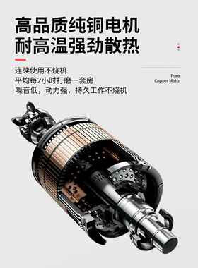 打磨机动墙面无砂超纸腻UAS子粉砂光墙壁神器长杆无刷电尘轻沙皮