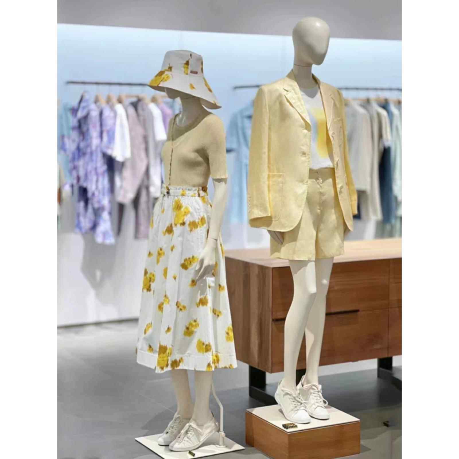 品牌和模特女性展示架全身高端模特道具服装店橱窗展示架人体模特
