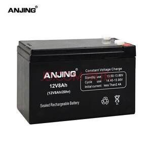 ANJING蓄电池12V8AH 铅酸免维护蓄电池 ANJING蓄电池厂家 现货供