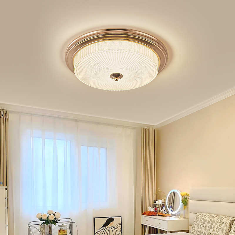 新大气美式复古古风阳台灯具灯护眼卧室中式过道轻奢吸顶灯中书房,家装灯饰光源,智能吸顶灯,淘宝优惠券,粉丝福利购,淘宝优惠卷