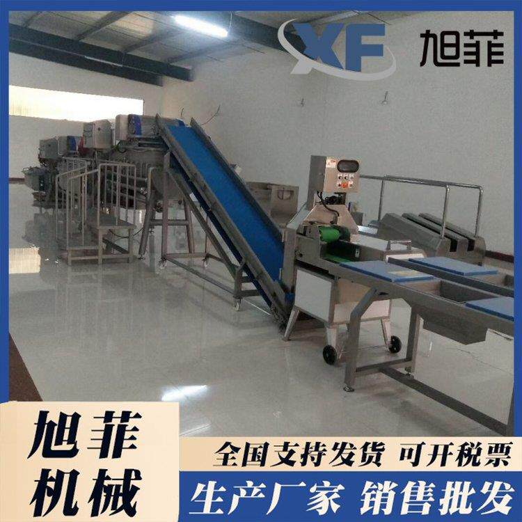 预制菜清洗加工产线流 生连续加净菜工设OUN备 半成品精品菜水线