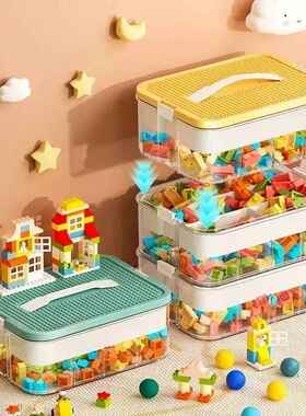 Lego Storage for kids Building Blocks Storage Boxes Adjustab