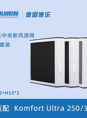 德国博乐BLAUBERG新风系统中央新风机komfort 系列滤网套装