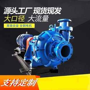 卧式 A82电动耐腐蚀渣浆泵 铸铁渣浆排污泵 600ZJD 厂家