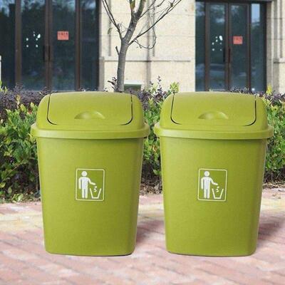 trash household outdoor plastic garbage can box thic