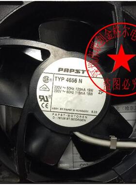 TYP 4656N 4656N/A01 4656A AC230V 德国进口耐高温设备风扇
