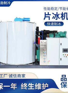 冰勋制冰机 工业片冰机2-50吨果蔬渔业保鲜工业化工降温片冰机