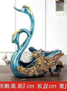 创意天鹅红酒架摆件欧式葡萄酒瓶架客厅桌餐酒柜装饰品礼物