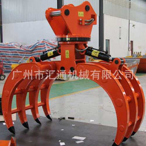 汇通-SWE200挖掘机前端属具抓斗 抓木器 机械/液压按需设计 耐用