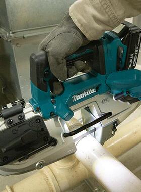 牧田充电式金属带锯DPB183RTE锂电18V无刷DPB183