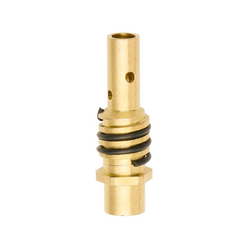 二保焊枪配件连接杆NBC250 270气保焊机欧式15AK24KD36导电嘴咀座