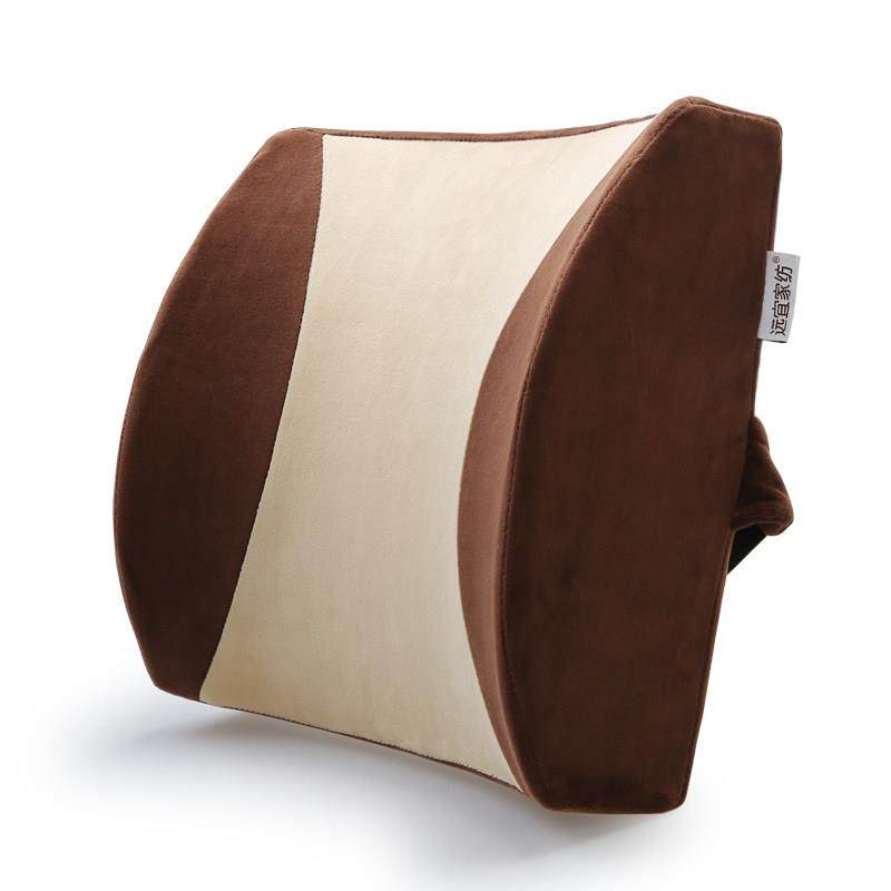 远宜汽车腰靠慢回弹记忆棉腰枕腰垫椅子护腰靠垫办公室座椅靠背垫,居家布艺,腰靠垫,淘宝优惠券,粉丝福利购,淘宝优惠卷