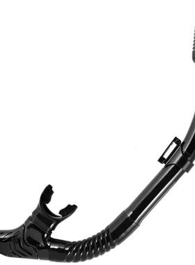 Dry Snorkel Tube Easy Breath Scuba Diving Splash Guard Top V