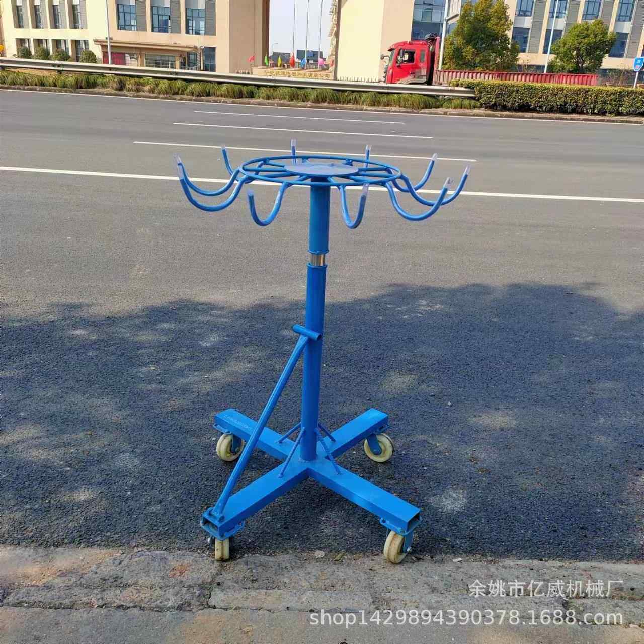 厂家供应可节三挡升高电源挂架车间线束带线轮移534动放线调置架