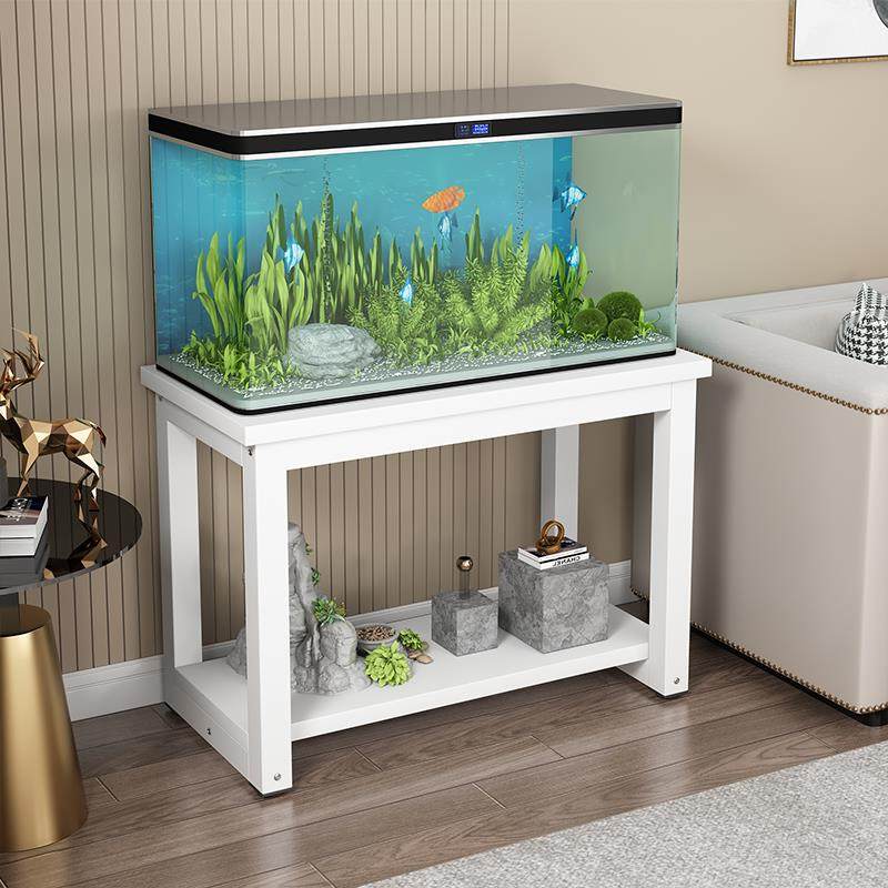 鱼缸柜多层落地鱼缸架子家用客厅水族箱底架金属承重底柜底座托