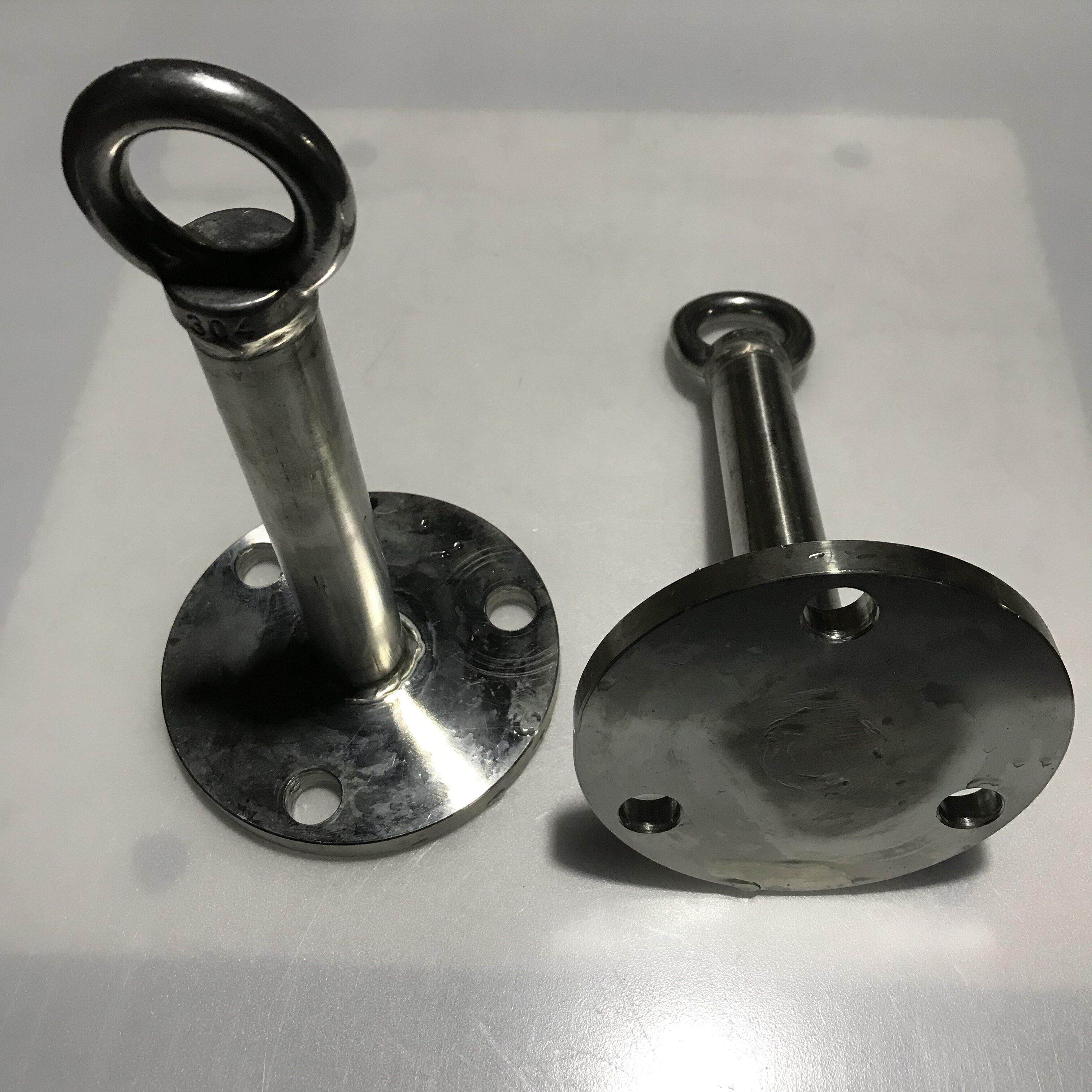 不锈钢室内吊顶专用加长吊钩超长沙袋架空中瑜珈吊床固定盘挂钩
