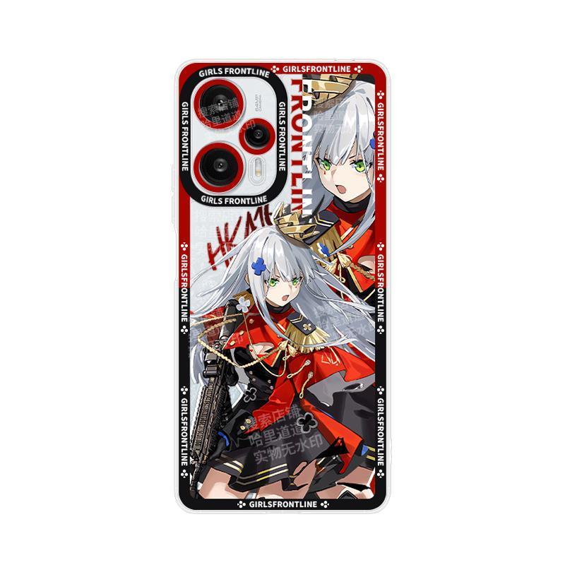 HK416少女前线手机壳适用OPPOA96透明壳A72/A58/A11S天使眼AN94软