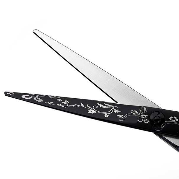 瓷花美发剪刀套装发型师理发剪平6寸5.5平打薄剪