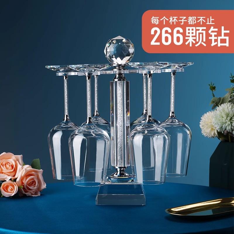 ZPPSN水晶红酒杯高档精致家用欧式奢华玻璃高脚杯醒酒器送礼套装