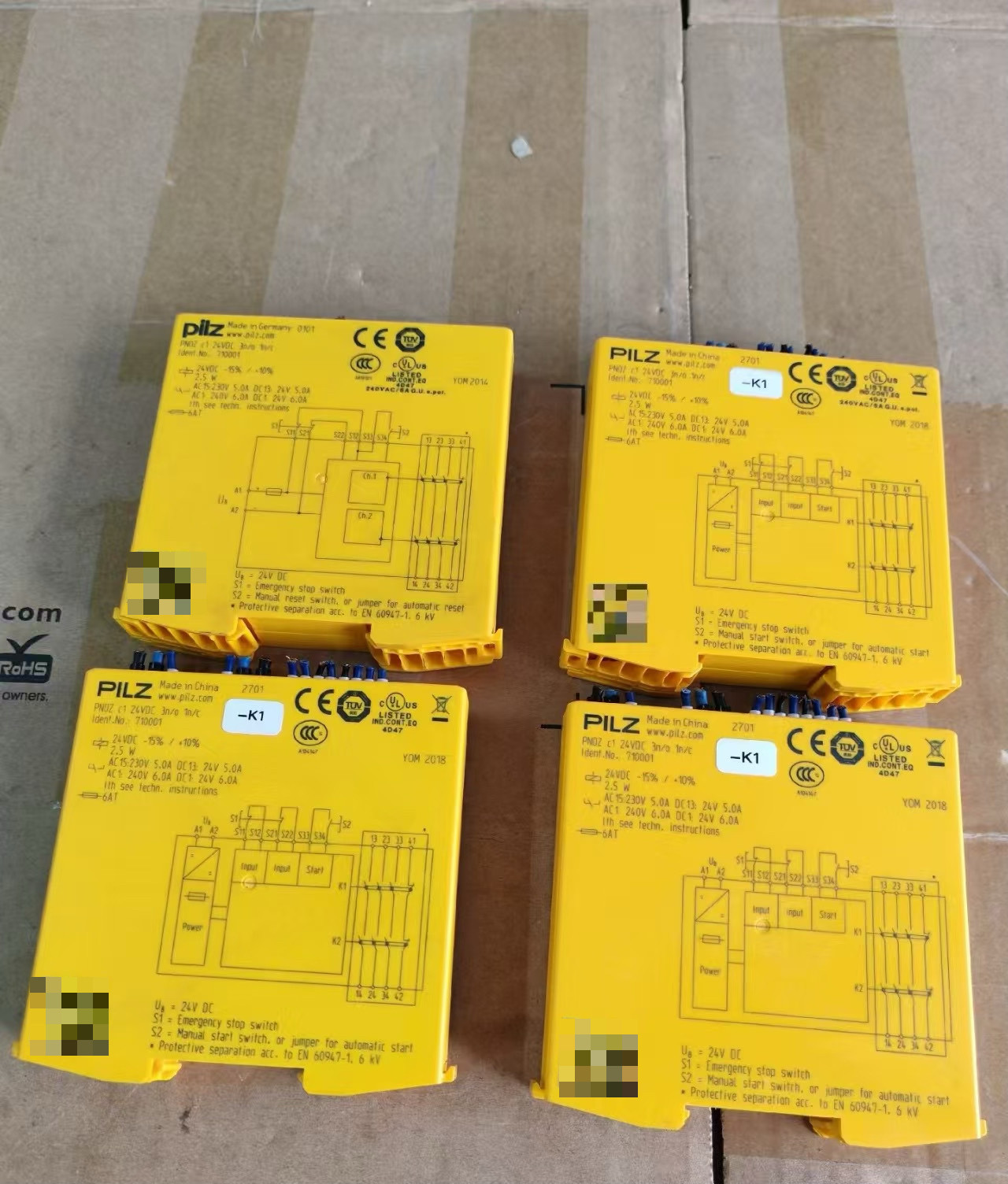 PILZ皮尔磁  现货 订货号 772104  全新未开封