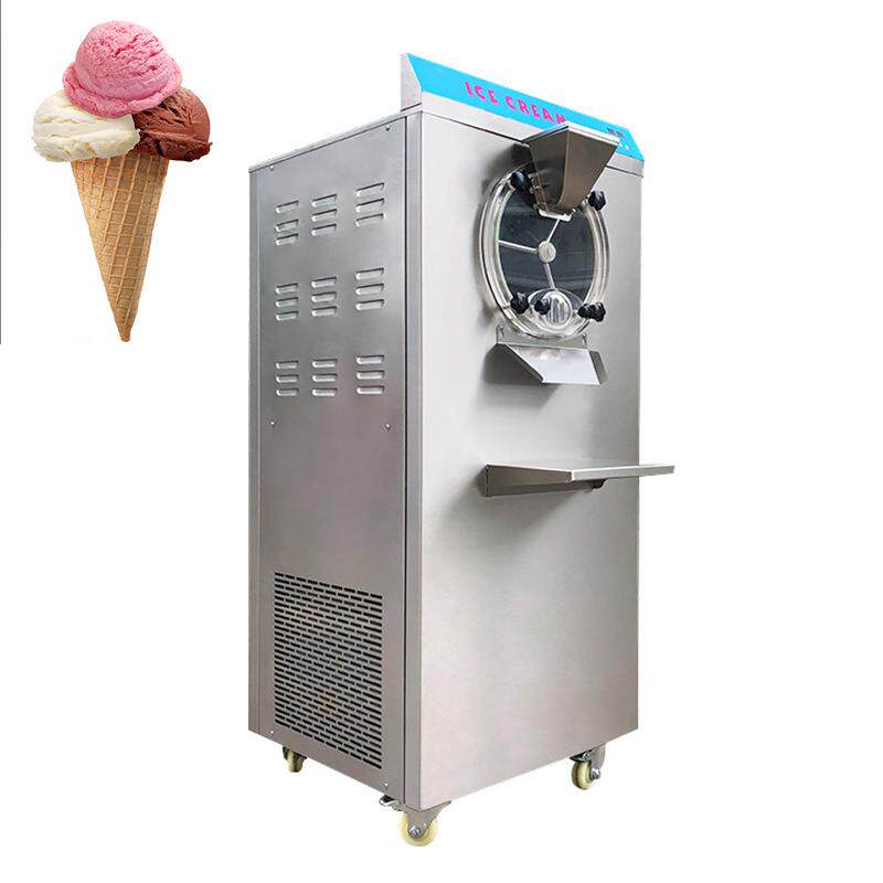 用挖球冰淇淋机全自动大产量立式意式硬冰激凌机挖球雪糕机