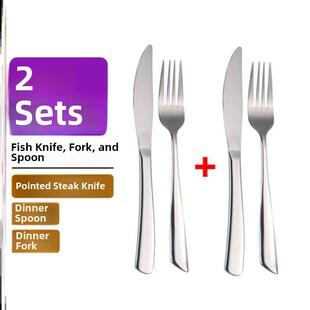 steak cutlery spoon other fork tableware knife western set