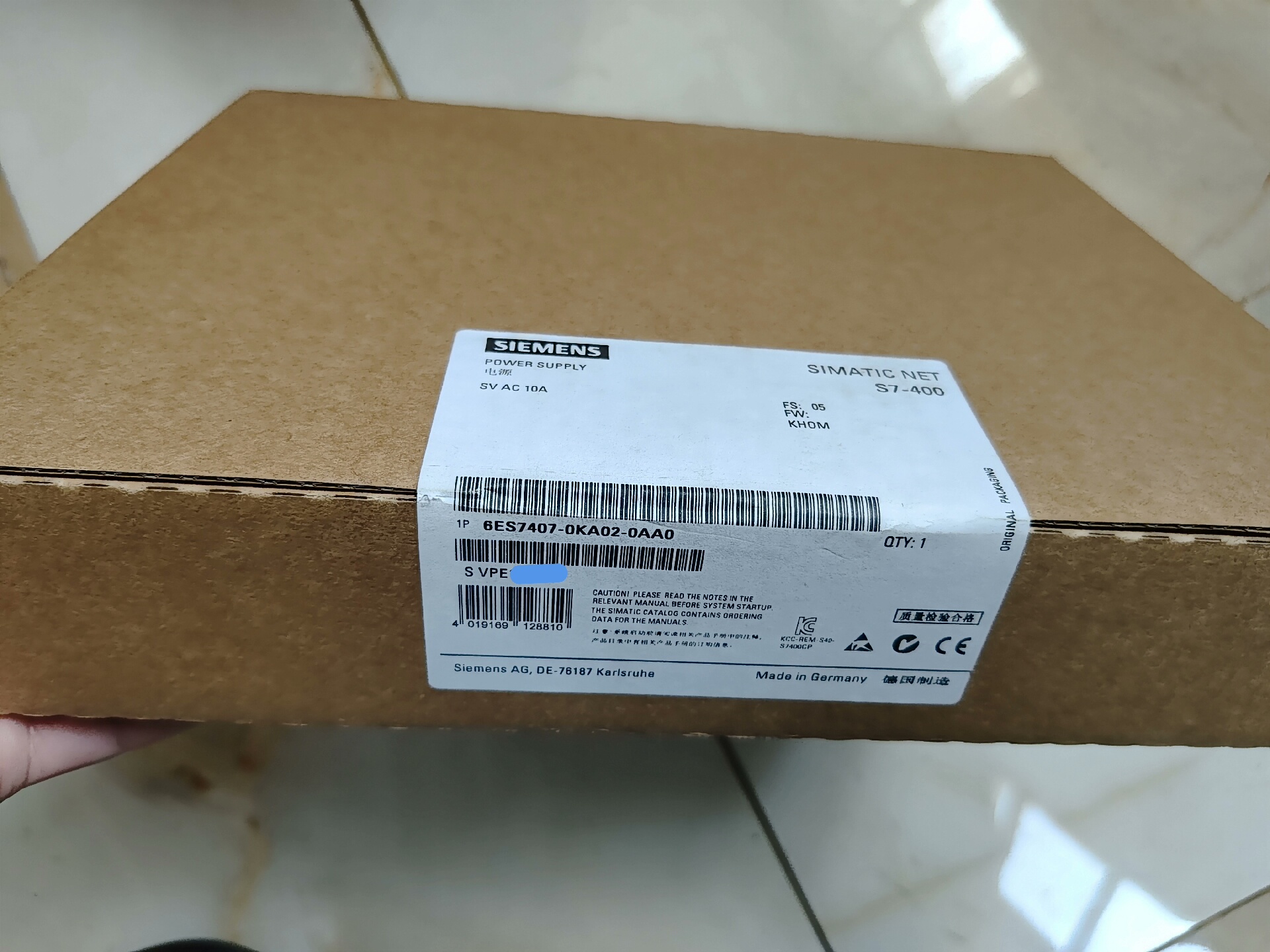 6ES7407-0KA02-0AA0全新原装正品