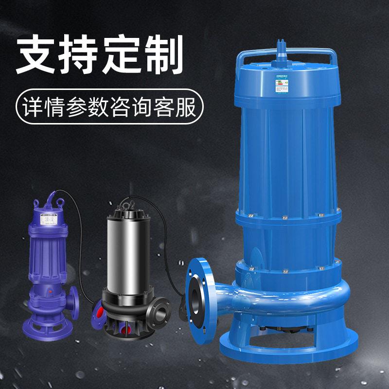 哇噢扬程家用小型污水泵工程楼用泵潜水排污泵螺纹口抽沙泵