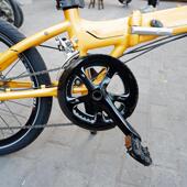 大行折叠车牙盘护盘SP18双盘牙盘S18保护罩牙盘罩炼罩配件齿盘罩