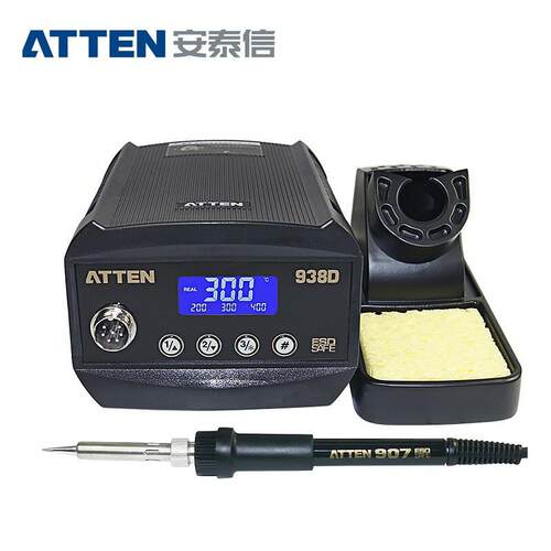 安泰信(ATTEN) AT938D/980E 恒温电烙铁无铅可调温数显焊台 60W
