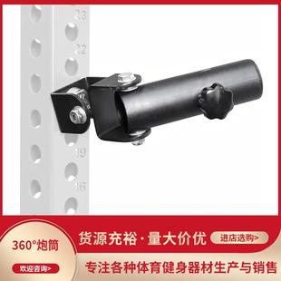 360度杠铃杆炮筒架地雷架力量训练硬拉深蹲架T型划船器健身器材