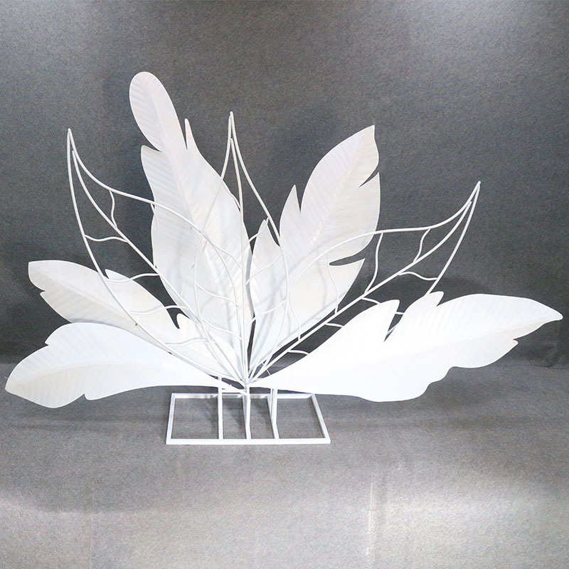 商场艺婚庆屏风婚礼美铁摆件一代羽毛陈舞台新款背景天骄道具装饰