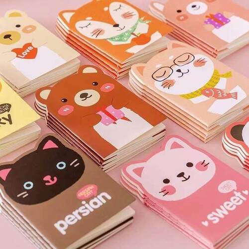 Cartoon Cute Portable Pocket Notebook Primary School Student