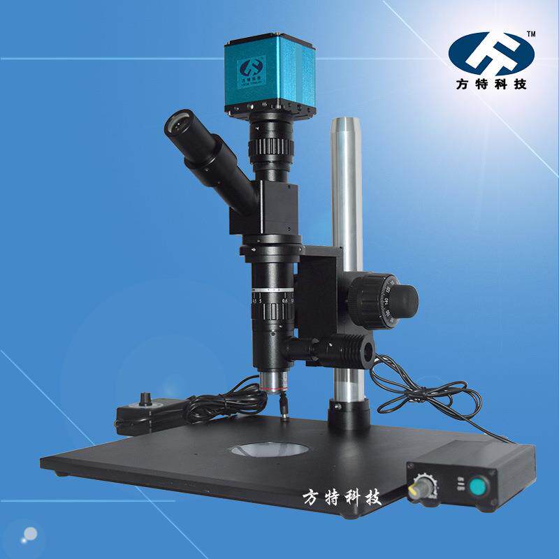高倍高分辨率金相视频显微镜30-2775倍可调CCD数码视频电子放大镜