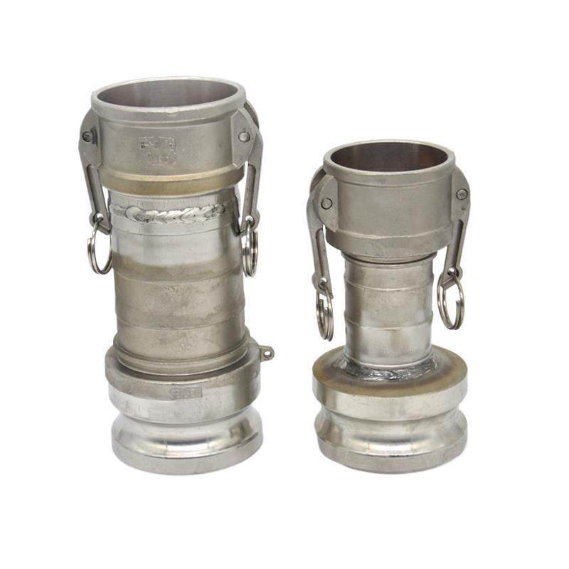 304不锈钢快速接头阴端变径阳端双阴双阳油罐车泄油口3寸4寸接头