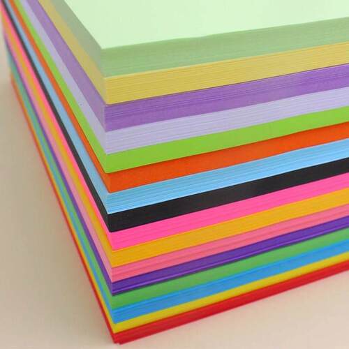 paper 80 grams A4 color card paper origami material