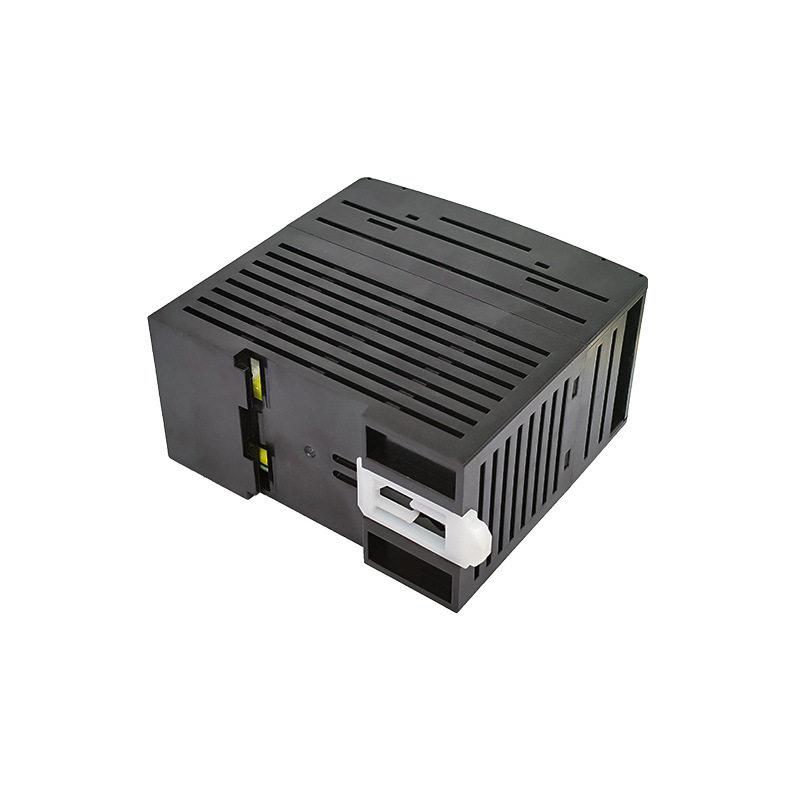直流220V输入100W导轨开关电源两路输出5V3A和24V3A可选电压数显