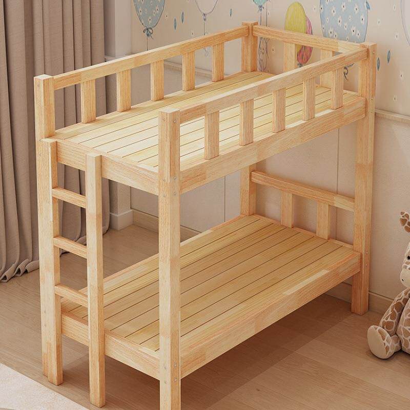 幼儿园午睡床午休床拖管班床上下铺儿童床小户型橡木高低床子母床