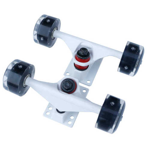 支架组合专业翘100a动作硬支架滑板套餐桥桥双轮子轮轮滑板5v强化