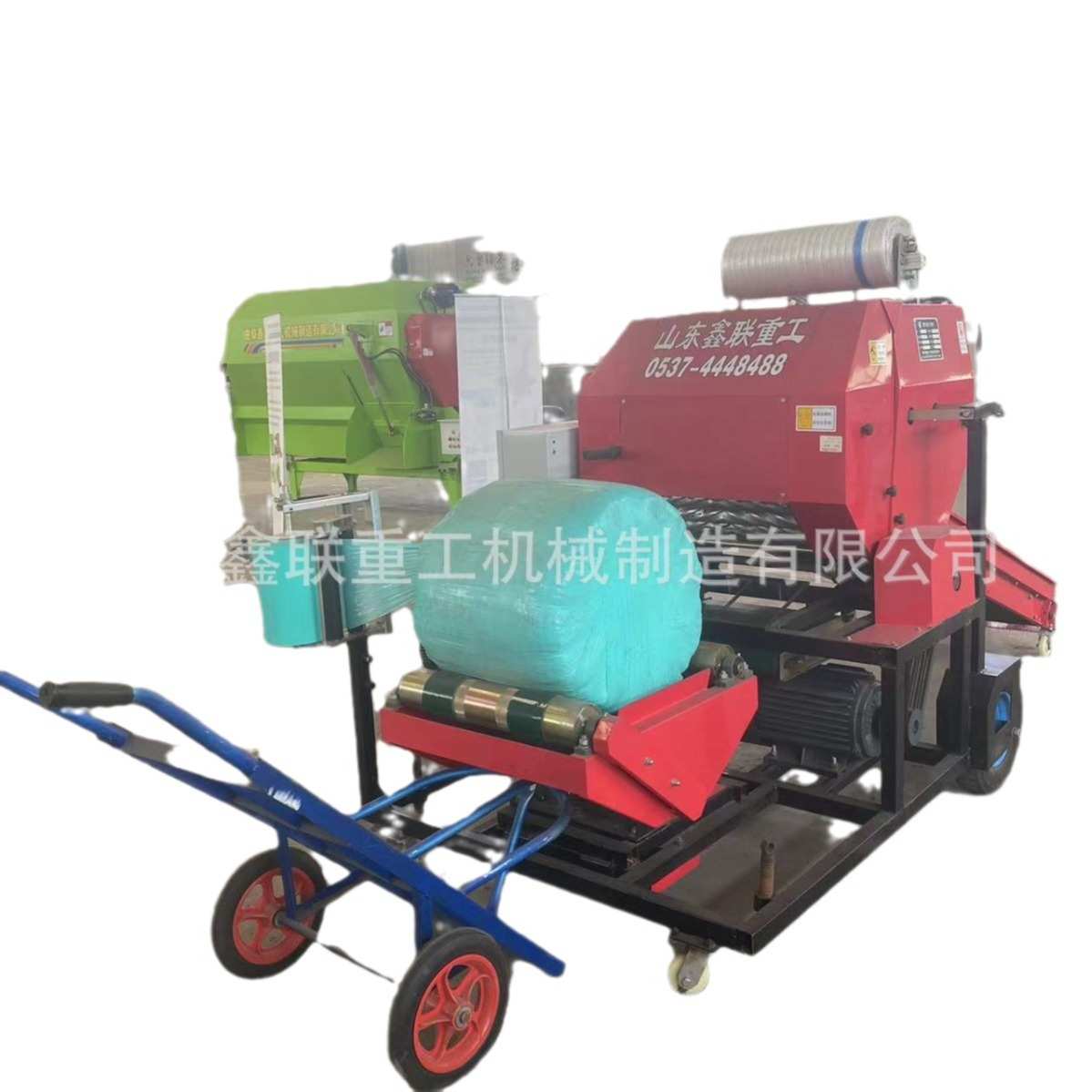 包膜玉米包膜打捆秸秆打 现货一体机青批发机全自动包机  储