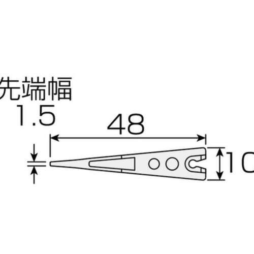 HOZAN宝山 镊子头 ESD静电对策 P-640J-1 P-643S-1 P-643J-1
